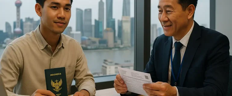 Kerja WNI di China Makin Mudah 2025