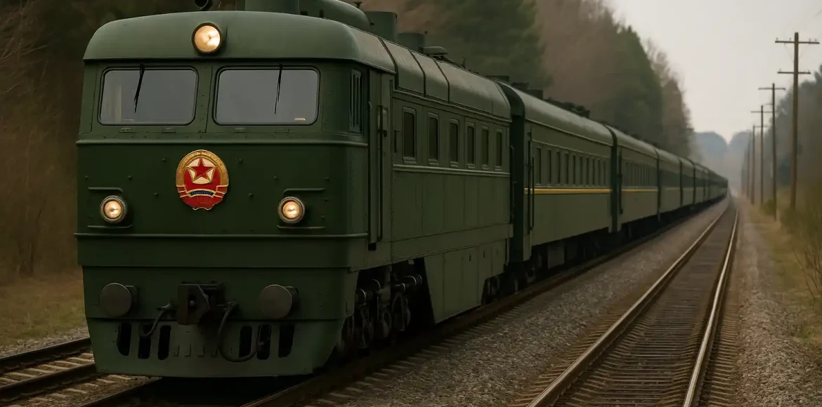 Kim Jong Un Tiba di China Naik Kereta Lapuk Kim Jong Un Tiba di China Naik Kereta Lapuk