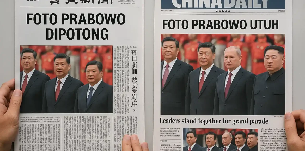Kontroversi Foto Prabowo Dipotong di Media Jepang Kontroversi Foto Prabowo Dipotong di Media Jepang