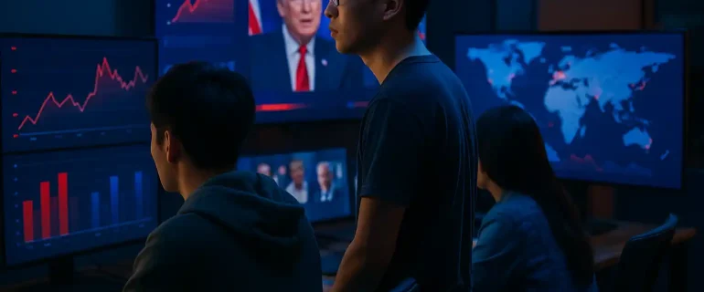 MAGA China Viral Ramai Di Tiongkok Jelang Pemilu AS