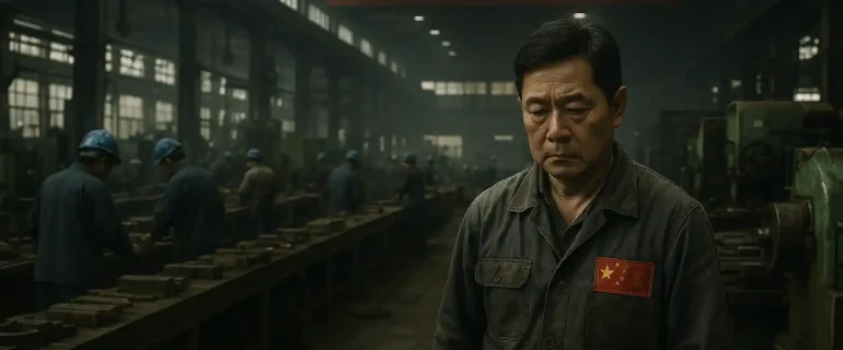 manufaktur China terkontraksi