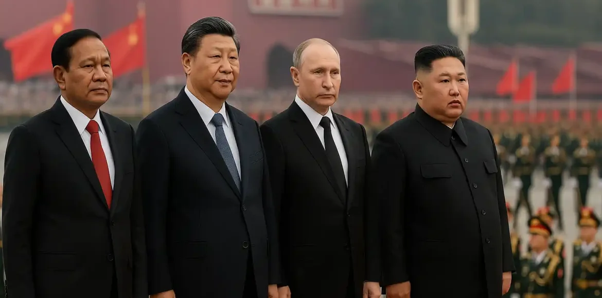 Potret Prabowo di China Sejajar Xi, Putin, Kim Potret Prabowo di China Sejajar Xi, Putin, Kim
