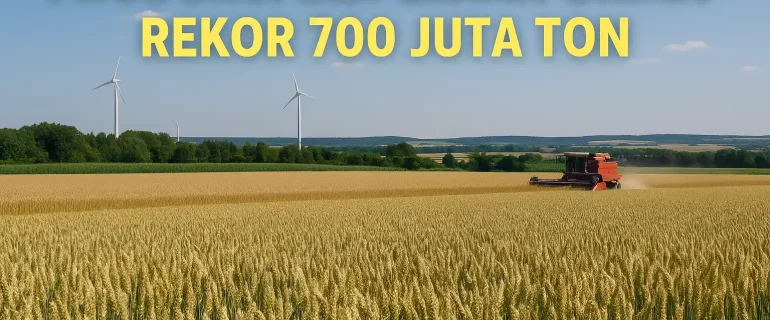 Produksi Biji-Bijian China Catat Rekor 700 Juta Ton