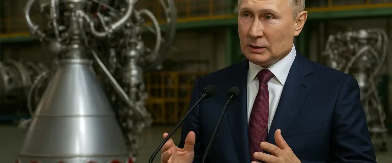 Putin Desak Rusia Genjot Mesin Roket Pasca China Putin Desak Rusia Genjot Mesin Roket Pasca China