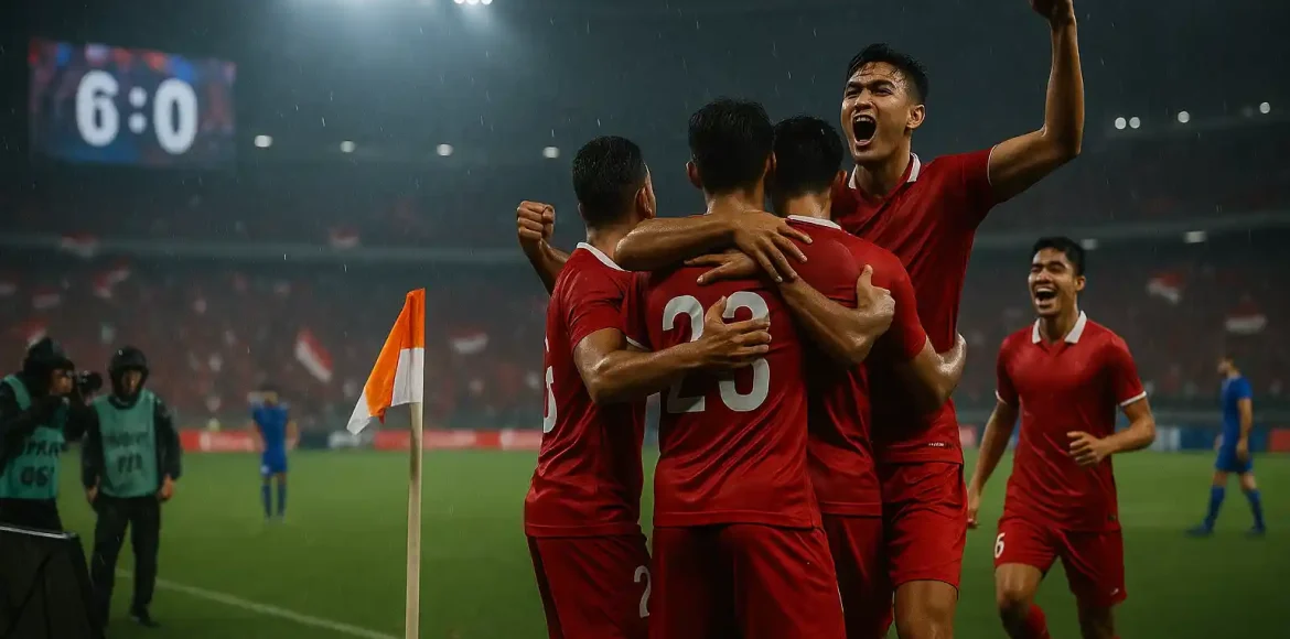 Ranking FIFA Indonesia Naik Usai Libas Taipei Ranking FIFA Indonesia Naik Usai Libas Taipei