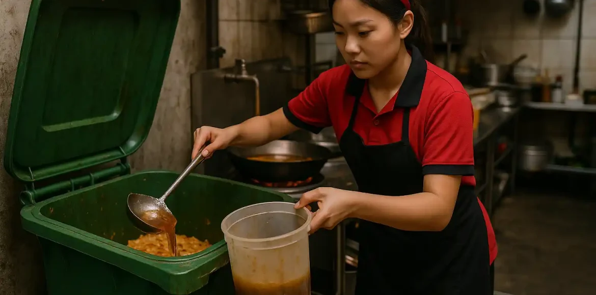 Restoran Hotpot China Kepergok Pakai Minyak Tong Sampah Restoran Hotpot China Kepergok Pakai Minyak Tong Sampah