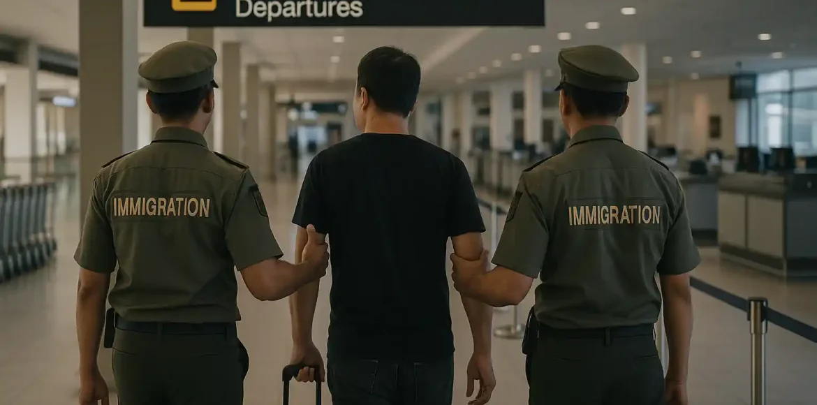 Tarakan tindak deportasi WNA China karena overstay