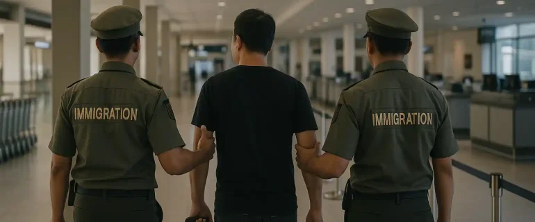 Tarakan tindak deportasi WNA China karena overstay Tarakan tindak deportasi WNA China karena overstay