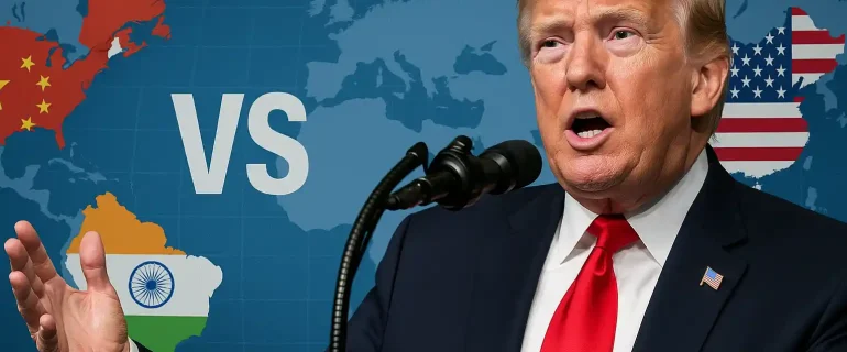 Wajar Trump Sombong, AS Tantang China India Rusia