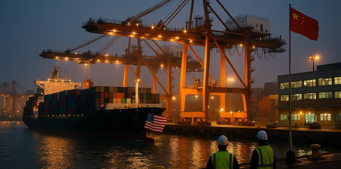 Bea Pelabuhan China Balasan untuk Kapal AS