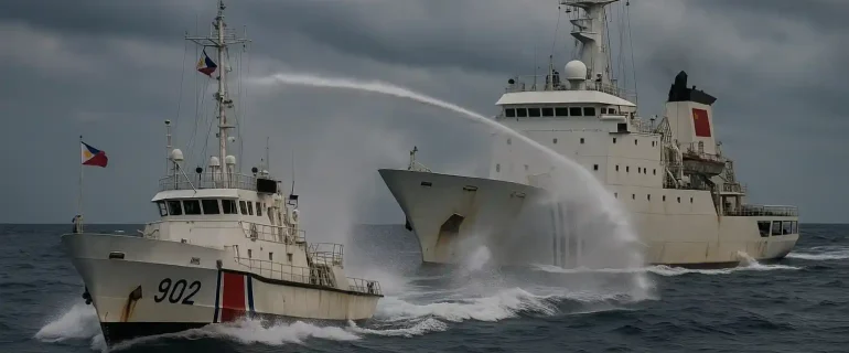 Insiden Kapal Filipina Tuduh China Sengaja Tabrak Insiden Kapal Filipina Tuduh China Sengaja Tabrak