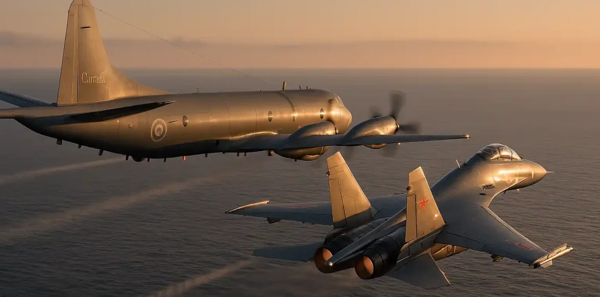 Intersep Jet China Kanada di Misi PBB NEON Intersep Jet China Kanada di Misi PBB NEON
