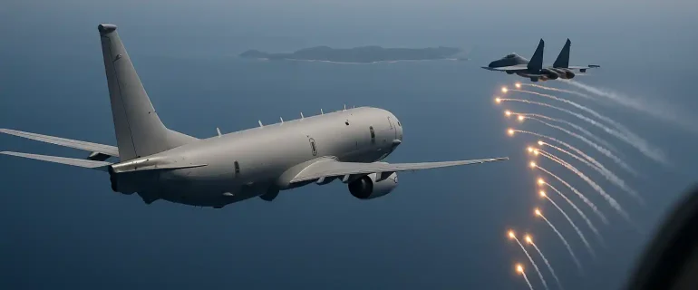 Jet China Ganggu Australia di Laut China Selatan