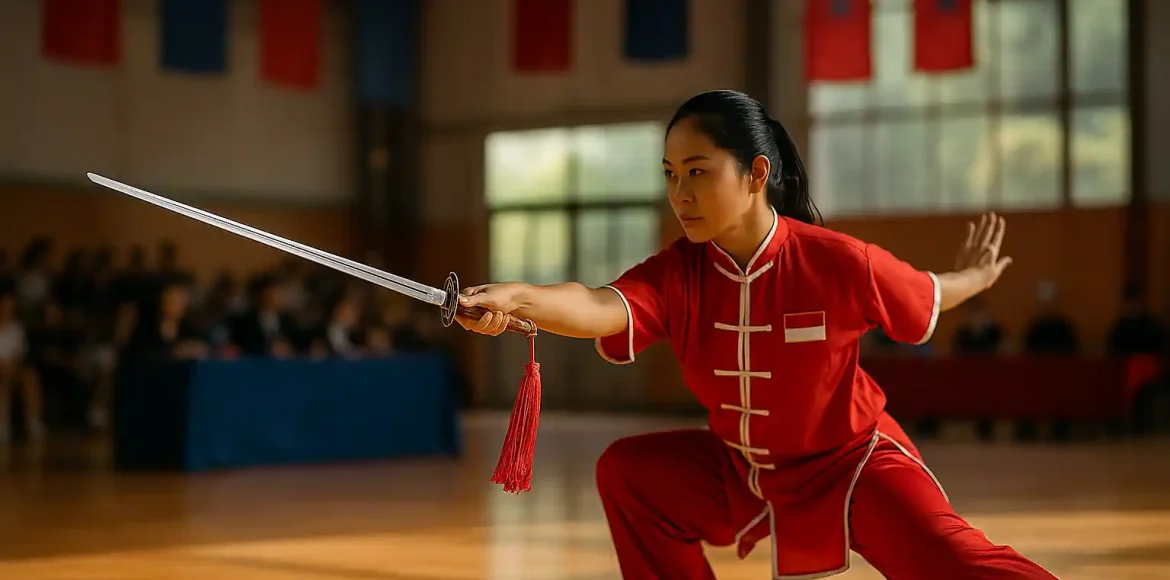 Krisdayanti Wushu China Wakili Indonesia di WKFC Krisdayanti Wushu China Wakili Indonesia di WKFC
