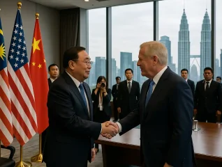Perundingan Dagang AS China Disambut di Kuala Lumpur