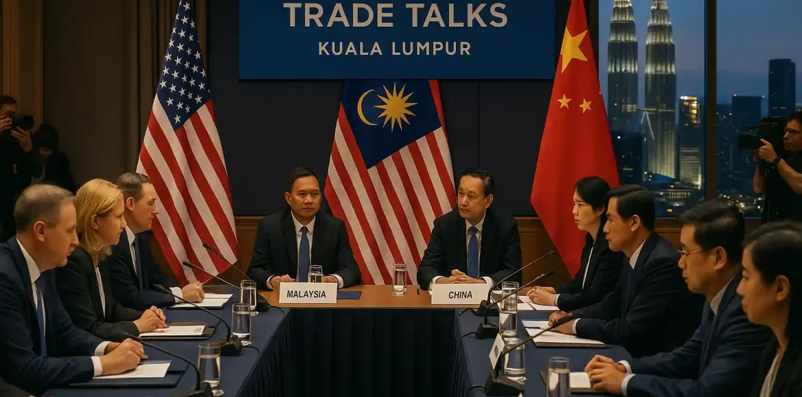 Perundingan Dagang Malaysia Dorong Agenda AS China Perundingan Dagang Malaysia Dorong Agenda AS China