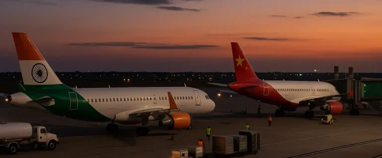 Rute Langsung India China Dibuka Kembali