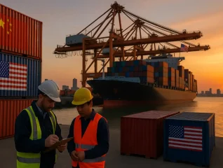 Tarif Balasan AS China Picu Eskalasi Dagang