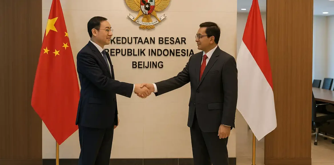 Wakil Dubes China Diperkenalkan Kemlu untuk Efektivitas