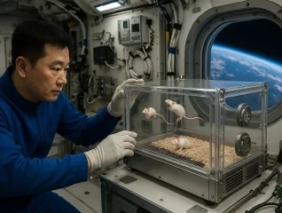Eksperimen Tikus Antariksa di Stasiun Tiangong 2025