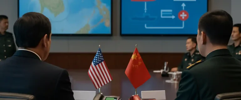 Jalur Militer AS China Disepakati untuk Deeskalasi