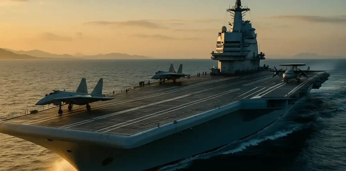 Kapal Induk Fujian Resmi Dinas Aktif China