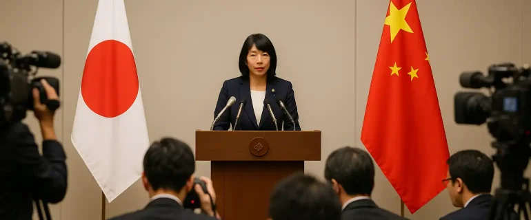 Ketegangan Jepang China Ucapan Takaichi Soal Taiwan Ketegangan Jepang China Ucapan Takaichi Soal Taiwan