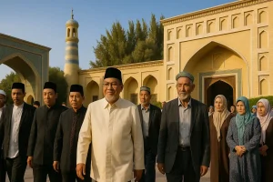 Kunjungan Kiai Said ke Komunitas Uighur Tiongkok