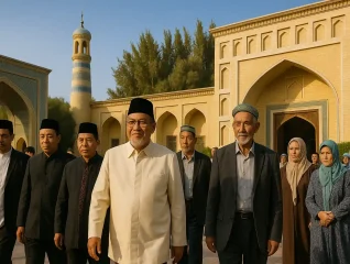 Kunjungan Kiai Said ke Komunitas Uighur Tiongkok