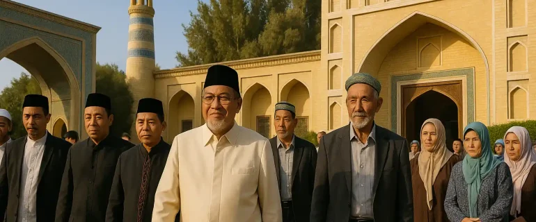 Kunjungan Kiai Said ke Komunitas Uighur Tiongkok Kunjungan Kiai Said ke Komunitas Uighur Tiongkok