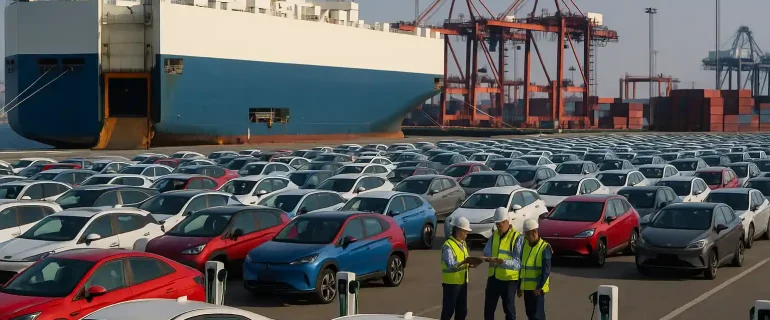 Lonjakan Mobil China Geser Dominasi Jepang di Pasar