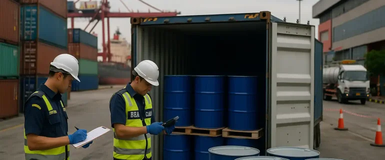 Modus Fatty Matter CPO 87 Kontainer di Tanjung Priok Modus Fatty Matter CPO 87 Kontainer di Tanjung Priok