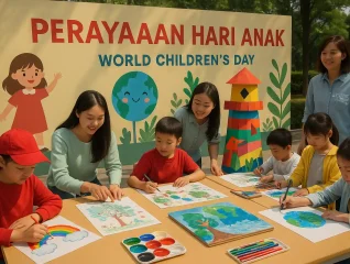 Perayaan Hari Anak di China Warnai Kegiatan Kreatif 2025