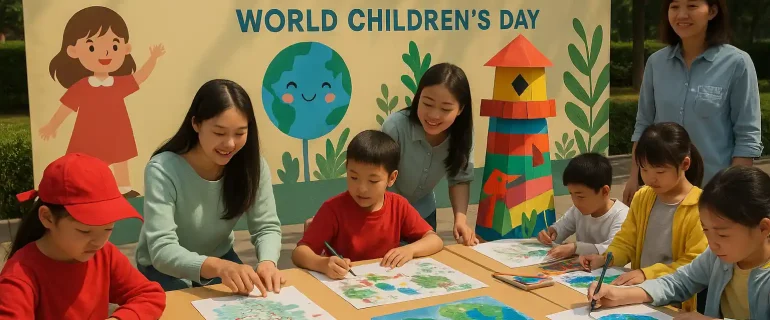 Perayaan Hari Anak di China Warnai Kegiatan Kreatif 2025 Perayaan Hari Anak di China Warnai Kegiatan Kreatif 2025