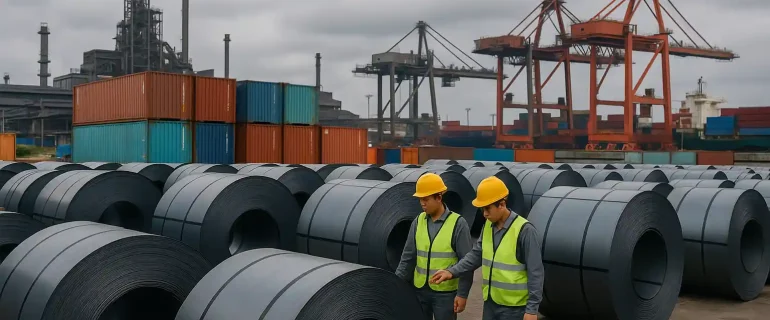 Serbuan Baja Impor China Bikin Industri Lokal Koyak Serbuan Baja Impor China Bikin Industri Lokal Koyak