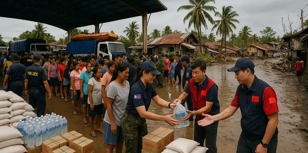 Simpati China Filipina untuk Korban Topan Fung-wong