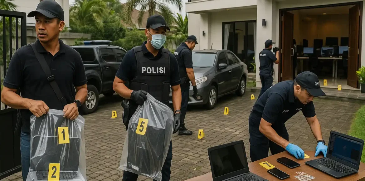 Sindikat Polisi China di Lampung Sasar Lansia