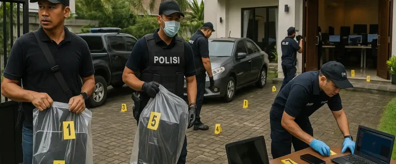 Sindikat Polisi China di Lampung Sasar Lansia