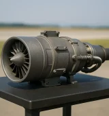 Turbojet Mini China Dipamerkan dengan Teknologi Cetak 3D