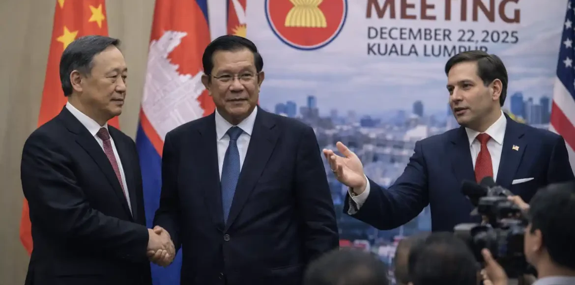 Diplomasi China AS Redam Konflik Thailand Kamboja Jelang ASEAN