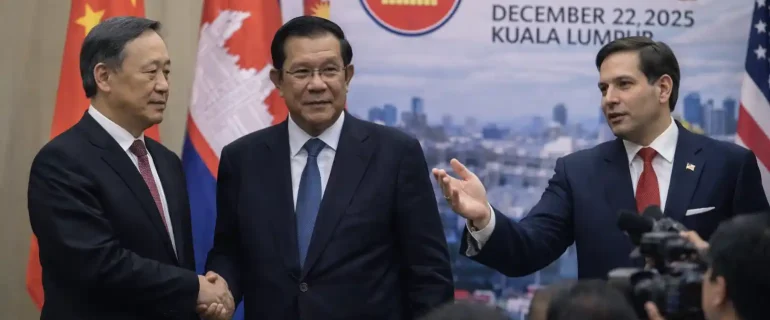 Diplomasi China AS Redam Konflik Thailand Kamboja Jelang ASEAN