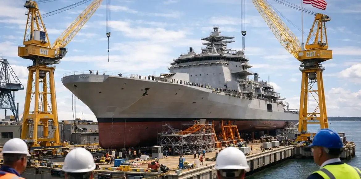 Kapal Perang Trump Class Diklaim Saingi Armada China